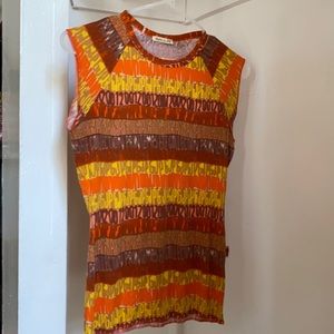 JPG Jeans 2001 printed top